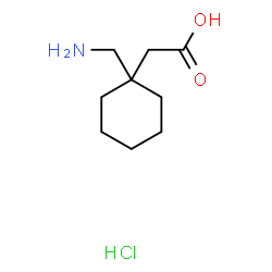 ChemSpider 2D Image | Gabapentin hydrochloride | C9H18ClNO2