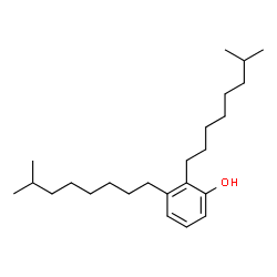 ChemSpider 2D Image | 2,3-Bis(7-methyloctyl)phenol | C24H42O