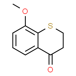 ChemSpider 2D Image | 8-Methoxy-2,3-dihydro-4H-thiochromen-4-one | C10H10O2S