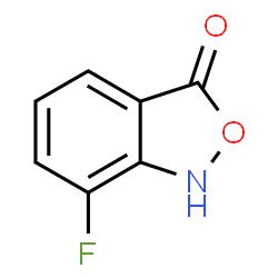 ChemSpider 2D Image | 7-Fluoro-2,1-benzoxazol-3(1H)-one | C7H4FNO2