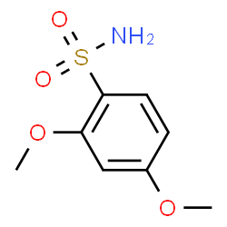 ChemSpider 2D Image | 2,4-Dimethoxybenzenesulfonamide | C8H11NO4S
