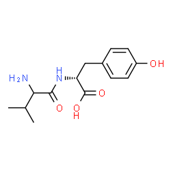 ChemSpider 2D Image | Valyl-D-tyrosine | C14H20N2O4