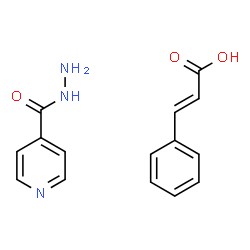 ChemSpider 2D Image | (2E)-3-Phenylacrylic acid - isonicotinohydrazide (1:1) | C15H15N3O3
