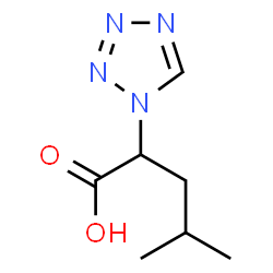 ChemSpider 2D Image | 4-Methyl-2-(1H-tetrazol-1-yl)pentanoic acid | C7H12N4O2