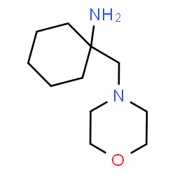 ChemSpider 2D Image | 1-(Morpholinomethyl)cyclohexanamine | C11H22N2O