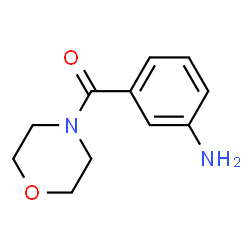 ChemSpider 2D Image | 3-(morpholine-4-carbonyl)aniline | C11H14N2O2