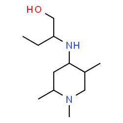 ChemSpider 2D Image | 2-[(1,2,5-Trimethyl-4-piperidinyl)amino]-1-butanol | C12H26N2O
