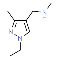ChemSpider 2D Image | [(1-ETHYL-3-METHYLPYRAZOL-4-YL)METHYL](METHYL)AMINE | C8H15N3