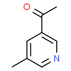 ChemSpider 2D Image | 1-(5-Methyl-3-pyridinyl)ethanone | C8H9NO