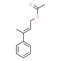 ChemSpider 2D Image | (2E)-3-Phenyl-2-buten-1-yl acetate | C12H14O2