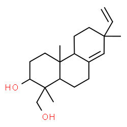 ChemSpider 2D Image | Pimara-8(14),15-diene-3,18-diol | C20H32O2