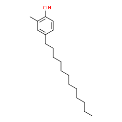 ChemSpider 2D Image | 4-Dodecyl-o-cresol | C19H32O