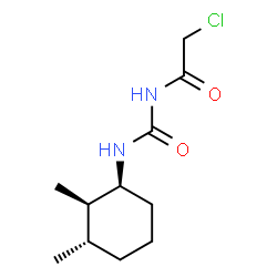 ChemSpider 2D Image | 2-Chloro-N-{[(1S,2R,3S)-2,3-dimethylcyclohexyl]carbamoyl}acetamide | C11H19ClN2O2