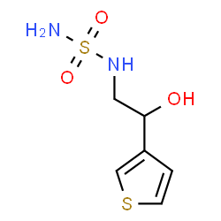 ChemSpider 2D Image | N-[2-Hydroxy-2-(3-thienyl)ethyl]sulfuric diamide | C6H10N2O3S2