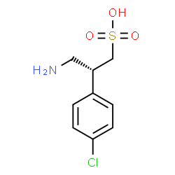 ChemSpider 2D Image | (R)-Saclofen | C9H12ClNO3S