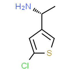 ChemSpider 2D Image | (1R)-1-(5-Chloro-3-thienyl)ethanamine | C6H8ClNS
