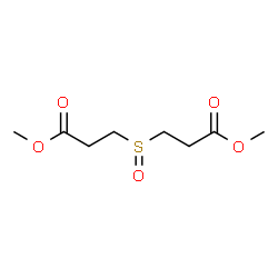 ChemSpider 2D Image | Dimethyl 3,3'-sulfinyldipropanoate | C8H14O5S
