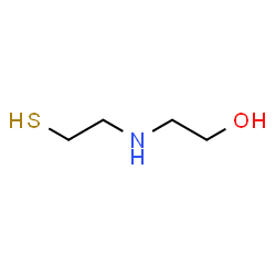 ChemSpider 2D Image | 2-[(2-Sulfanylethyl)amino]ethanol | C4H11NOS