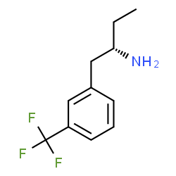 ChemSpider 2D Image | (2S)-1-[3-(Trifluoromethyl)phenyl]-2-butanamine | C11H14F3N
