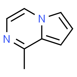 ChemSpider 2D Image | 1-Methylpyrrolo[1,2-a]pyrazine | C8H8N2