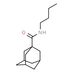 ChemSpider 2D Image | N-Butyl-1-adamantanecarboxamide | C15H25NO