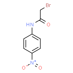 ChemSpider 2D Image | 2-Bromo-N-(4-nitrophenyl)acetamide | C8H7BrN2O3
