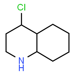 ChemSpider 2D Image | 4-Chlorodecahydroquinoline | C9H16ClN