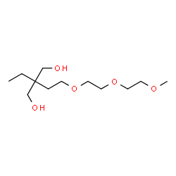 ChemSpider 2D Image | 2-Ethyl-2-{2-[2-(2-methoxyethoxy)ethoxy]ethyl}-1,3-propanediol | C12H26O5