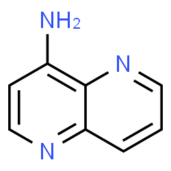 ChemSpider 2D Image | 1,5-Naphthyridin-4-amine | C8H7N3
