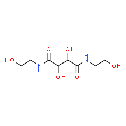 ChemSpider 2D Image | 2,3-Dihydroxy-N,N'-bis(2-hydroxyethyl)succinamide | C8H16N2O6
