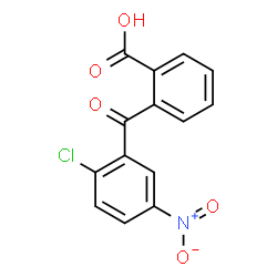 ChemSpider 2D Image | 2-(2-Chloro-5-nitrobenzoyl)benzoic acid | C14H8ClNO5