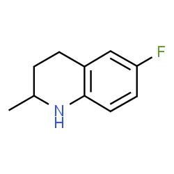 ChemSpider 2D Image | 6-Fluoro-1,2,3,4-tetrahydro-2-methylquinoline | C10H12FN