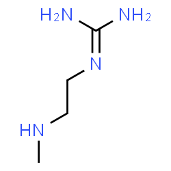 ChemSpider 2D Image | 2-[2-(Methylamino)ethyl]guanidine | C4H12N4