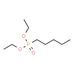 ChemSpider 2D Image | Diethyl pentylphosphonate | C9H21O3P