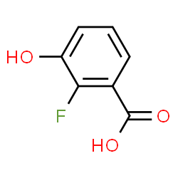 ChemSpider 2D Image | 2-Fluoro-3-hydroxybenzoic acid | C7H5FO3