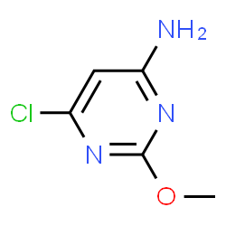 ChemSpider 2D Image | 6-Chloro-2-methoxy-4-pyrimidinamine | C5H6ClN3O