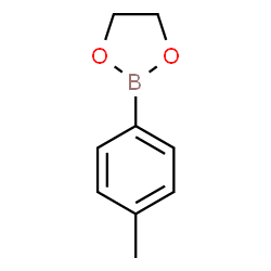 ChemSpider 2D Image | 2-(4-Methylphenyl)-1,3,2-dioxaborolane | C9H11BO2