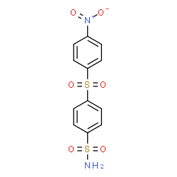 ChemSpider 2D Image | 4-[(4-Nitrophenyl)sulfonyl]benzenesulfonamide  | C12H10N2O6S2