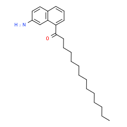 ChemSpider 2D Image | 5-Myristoyl-3-naphthamine | C24H35NO