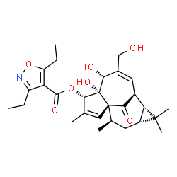 ChemSpider 2D Image | ingenol disoxate | C28H37NO7