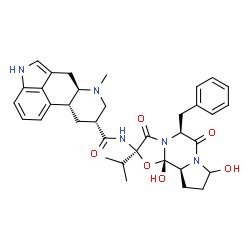 ChemSpider 2D Image | 8'-HYDROXY-DIHYDROERGOCRISTINE | C35H41N5O6