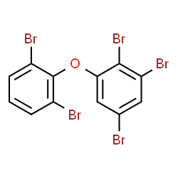 ChemSpider 2D Image | 2,2',3,5,6'-PENTABROMODIPHENYL ETHER | C12H5Br5O
