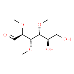 ChemSpider 2D Image | 2,3,4-Tri-O-methyl-D-mannose | C9H18O6