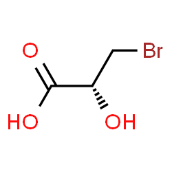 ChemSpider 2D Image | (R)-3-bromolactic acid | C3H5BrO3