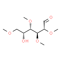 ChemSpider 2D Image | 2,3,4,6-Tetra-O-methyl-D-galactose | C10H20O6