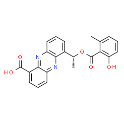 ChemSpider 2D Image | Saphenamycin | C23H18N2O5