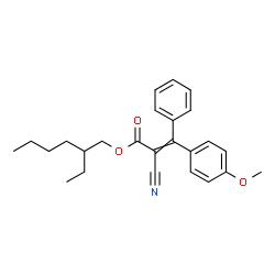 ChemSpider 2D Image | ETHYLHEXYL METHOXYCRYLENE | C25H29NO3