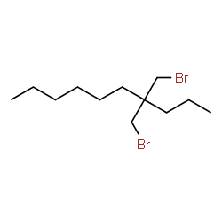 ChemSpider 2D Image | 4,4-Bis(bromomethyl)decane | C12H24Br2