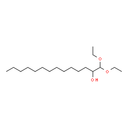 ChemSpider 2D Image | 1,1-Diethoxy-2-tetradecanol | C18H38O3