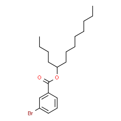 ChemSpider 2D Image | 5-Tridecanyl 3-bromobenzoate | C20H31BrO2